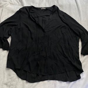 Maurice’s Black Sheer Women’s top; size: 3